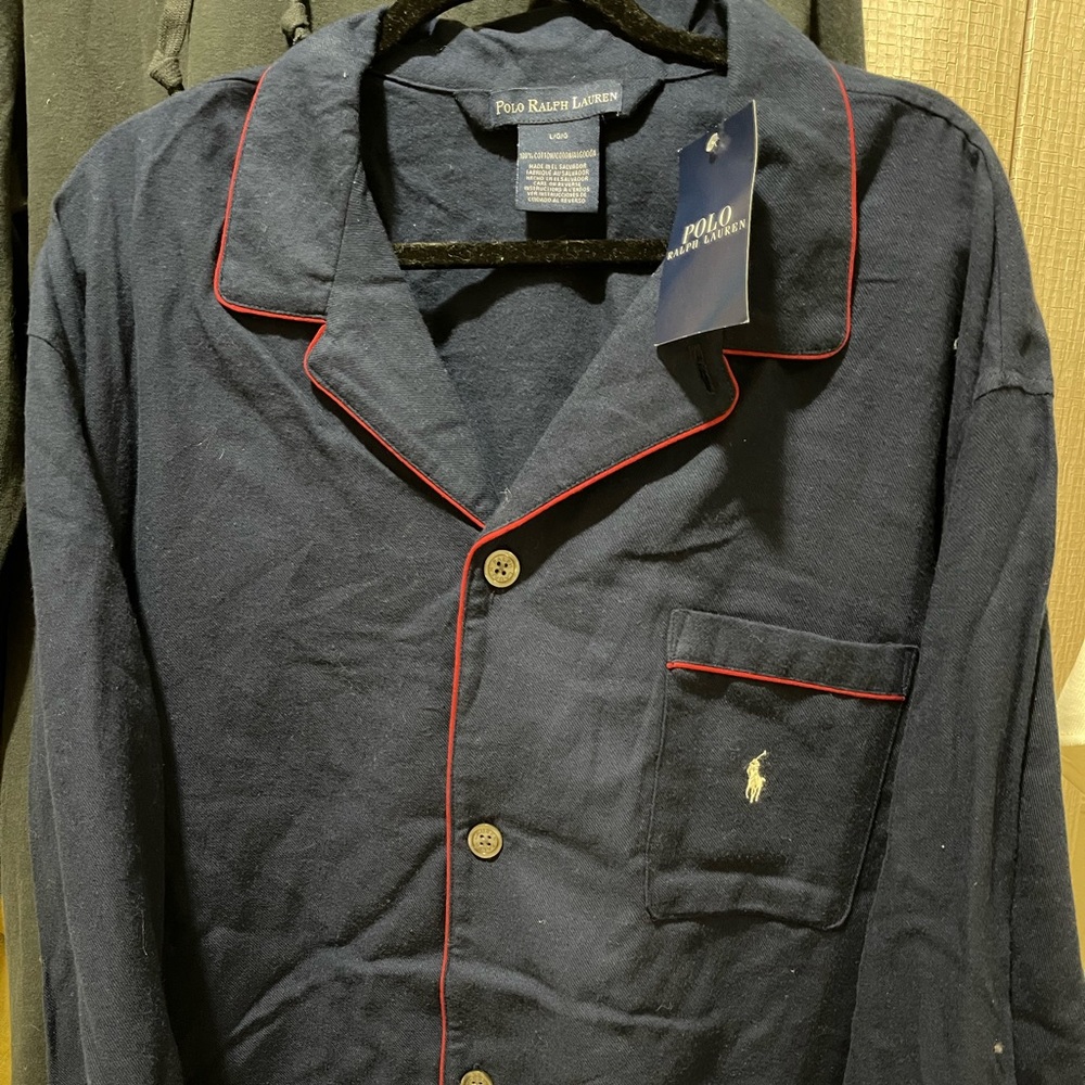 POLO Ralph Lauren Men PJ Pajama Top - Large NWT